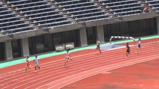 14年６月29日九州夏インカレ　男子４00m準決勝２組