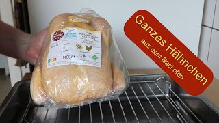 Ganzes Hähnchen im Backofen