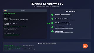 Running Python Scripts with uv: No Dependencies Management Required