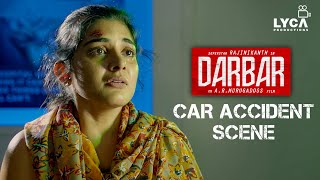 Darbar Movie Scene | Car Accident Scene | Rajinikanth | Nayanthara |AR Murugadoss | Lyca Productions