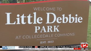 Little Debbie Park opens to the public