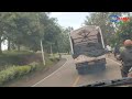 drive in clean road from nyanza kigali to nyamata bugesera in rwanda south east of the country