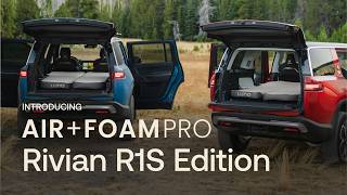 Introducing the First Ever Mattress Designed Specifically for the Rivian R1S | LUNO AIR+FOAM PRO