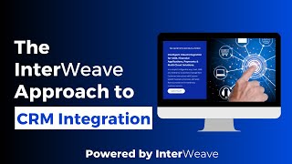 The InterWeave approach to CRM Integration with the SmartIntegration Platform.