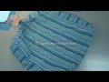 how to make a french mattress style cushion