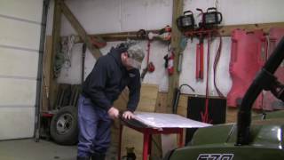 Installing the EMP 10279 on the polaris Ranger Windshield