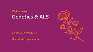 ALS Canada webinar: Genetics & ALS