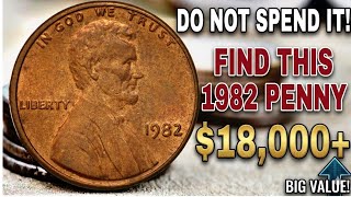 The Rare 1982 Copper Penny Everyone Dreams of Finding! Do You Have One?