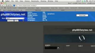 PHPBB: Installing a Style