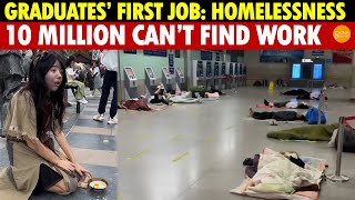 Chinese Graduates’ First Job Is Homelessness; 10 Million Can’t Find Work, Sleeping at Train Stations