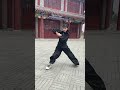 Without losing the center of gravity, the strength is reserved.#taichi #shorts  #kungfu #wushu