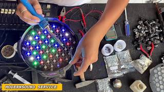 ซ่อมไฟพาร์LED หลอดติดไม่ครบ ดูจบซ่อมเองได้🛠เช็คซ่อมอุปกรณ์ไฟ Ep.1