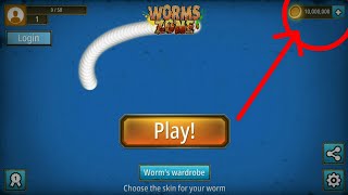 Cara cheat coin worm zone game guardian