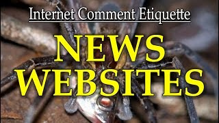 Internet Comment Etiquette: "News Websites"