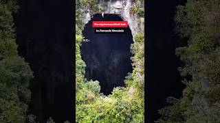 The mysterious black hole in Jiuwanda Mountain 😱🥵