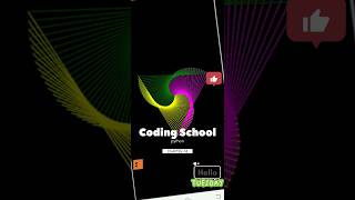 Python turtle code | Beautiful design using python pydroid 3 app | python tutorial #viral #trending