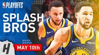 Stephen Curry & Klay Thompson Game 6 Highlights vs Rockets 2019 NBA Playoffs - 60 Pts Combined!
