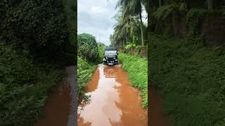 ജീപ്പ് തോട്ടിൽ കുടുങ്ങിയപ്പോൾ😇😇#automobile #offroad #travel #love #nature #vlog #trip #adventure