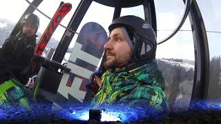 Risate e Piste Nere sulle Dolomiti - San Vigilio di Marebbe - GoPro Hero 4 session - inverno 2015-18