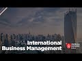 MA International Business Management | Middlesex University in Dubai