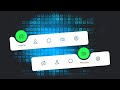 Magic Navigation Menu Indicator using Html CSS & Javascript | Curve Outside Effects