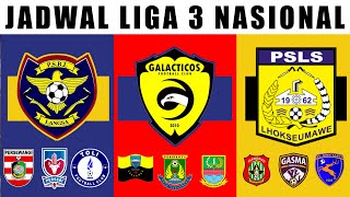 Jadwal Liga 3 | Jadwal Klub Aceh, Jadwal Liga 3 Nasional, Jadwal PSBL Langsa Galacticos FC PSLS