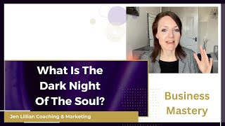 ✨ What Is The Dark Night Of The Soul? ✨ How It Gave Me My Soul Purpose {Must Watch}