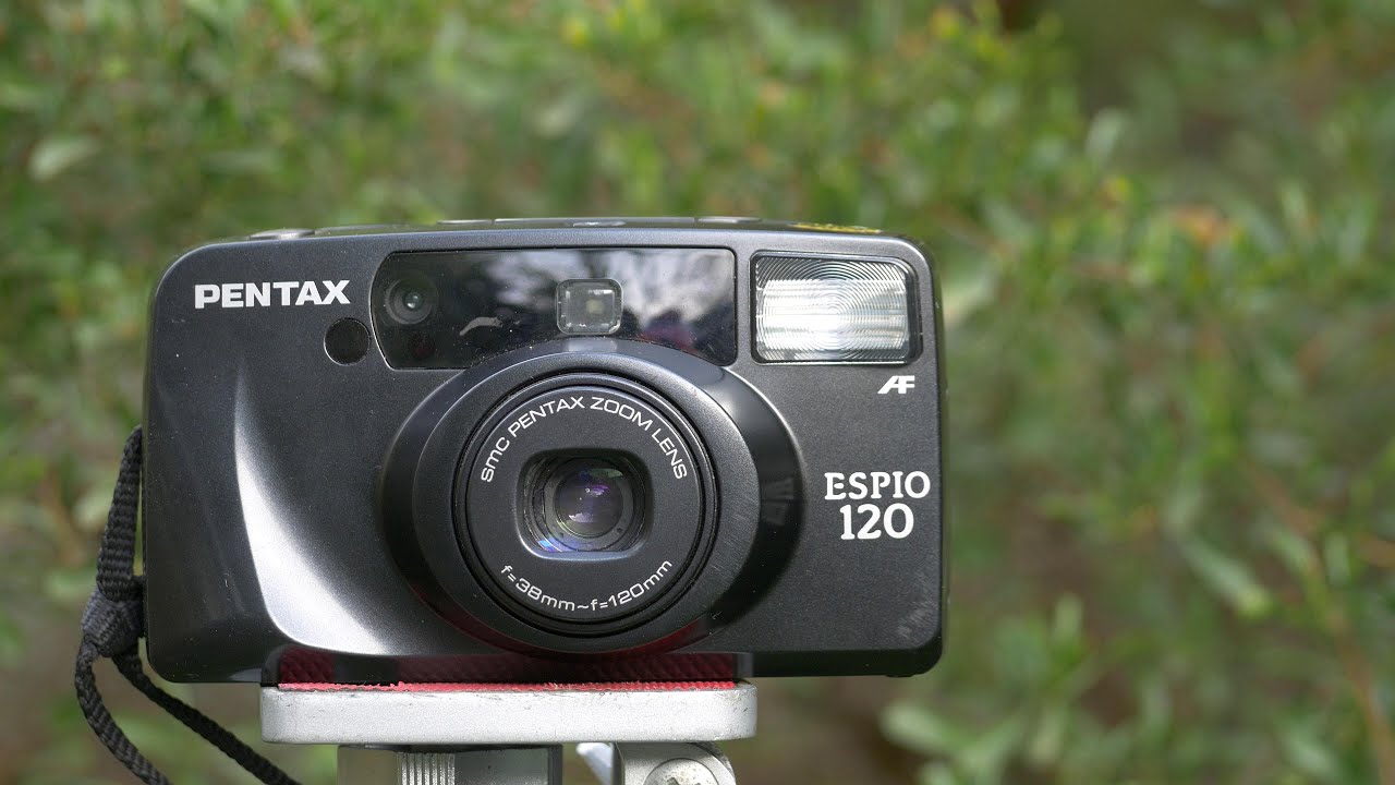 Pentax Espio 120 35mm Compact Camera - YouTube