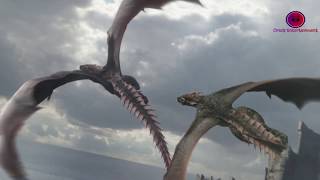 Game of Thrones Season 8 || Dragon Rhaegal Death || Furious Queen