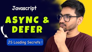 Async vs Defer in JavaScript 🤯 | Must-Know for Developers
