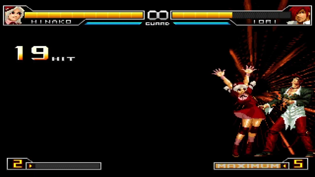 The King Of Fighters 2002 UM - Hinako Combo - YouTube