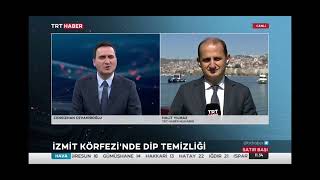 İzmit Körfezi'nin dip çamuru temizleniyor