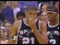 tim duncan vs shaquille oneal highlights greatest bigmen of all time battle