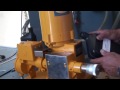 loading oil into a hydraulic diaphragm metering pump