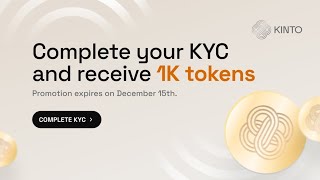 How To Complete Kinto KYC Verification Successfully || How To Join Kinto Airdrop And Complete KYC