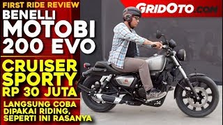 Benelli Motobi 200 EVO l First Ride Review l GridOto