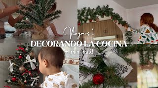 Vlogmas 1 | Decorando la cocina de navidad 🌲✨+ Porque deje de subir videos?