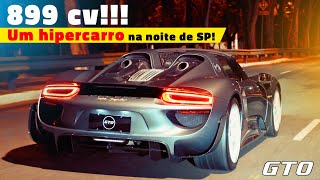 EXCLUSIVO: Aceleramos o Porsche 918 Spyder e seus 899 cv (!!!) na noite de SP