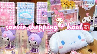 I SPENT $30 at MINISO and Got the CUTEST Sanrio Haul!