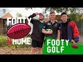 FOOTY GOLF | Footy at Home with Collingwood's Taylor Adams