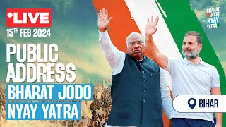 Public Address | Aurangabad | Bihar | Bharat Jodo Nyay Yatra