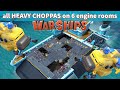 HEAVY CHOPPAS on 6 ENGINE ROOMS - WARSHIPS - BOOM BEACH gameplay/attack strategy