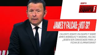 ¿#James y #Falcao deben ser convocados por #Rueda para la fecha de Eliminatorias?