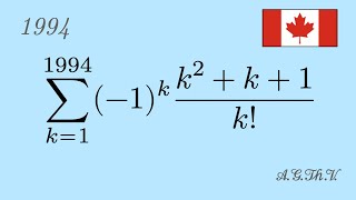 Canadian Mathematical Olympiad, 1994, problem 1