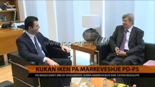 Kukan ikën pa marrëveshje PD-PS - Top Channel Albania - News - Lajme