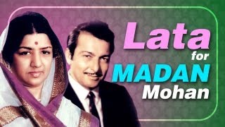 Lata Mangeshkar for Madan Mohan (HD) -Jukebox - Top 10 Lata songs for Music Director Madan Mohan