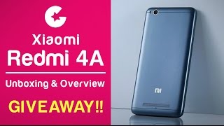 Xiaomi Redmi 4A Unboxing \u0026 Overview