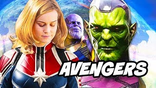 Avengers Infinity War Captain Marvel Coulson Crossover Explained