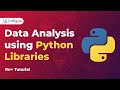 Python for Data Analysis | Data Analysis with Python Libraries | Python Tutorial | Codegnan