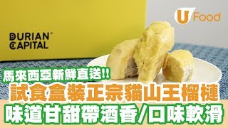 【UFood開箱】全港首間貓山王專賣店「Durian Capital」　試食馬來西亞新鮮直送盒裝榴槤